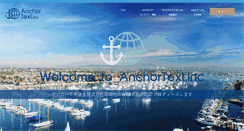 Desktop Screenshot of anchor-text.com